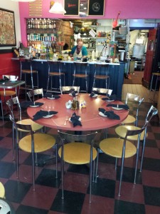 Café Miranda is a fun and funky bistro located at 25 Oak Street, Rockland