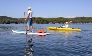 Try kayaking or Stand Up Paddleboarding on your vacation to Midcoast Maine!