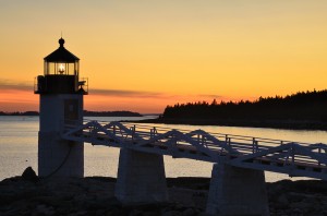 Marshall Point Lighthouse in Port Clyde, Maine.
