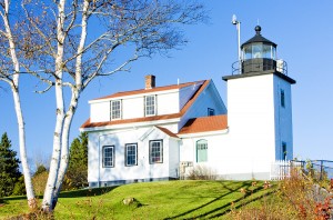 Fort Point Lighthouse in Stockton Springs.