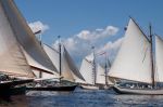 The largest collection of historic windjammers in the US is in the Rockland/Camden area. 