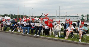 The Crustacean Nation on Vacation from the Berry Manor Inn!!! photo courtesy of Courier Gazette