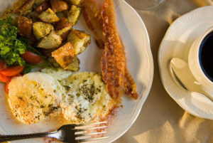 Breakfast at our Maine bed and breakfast