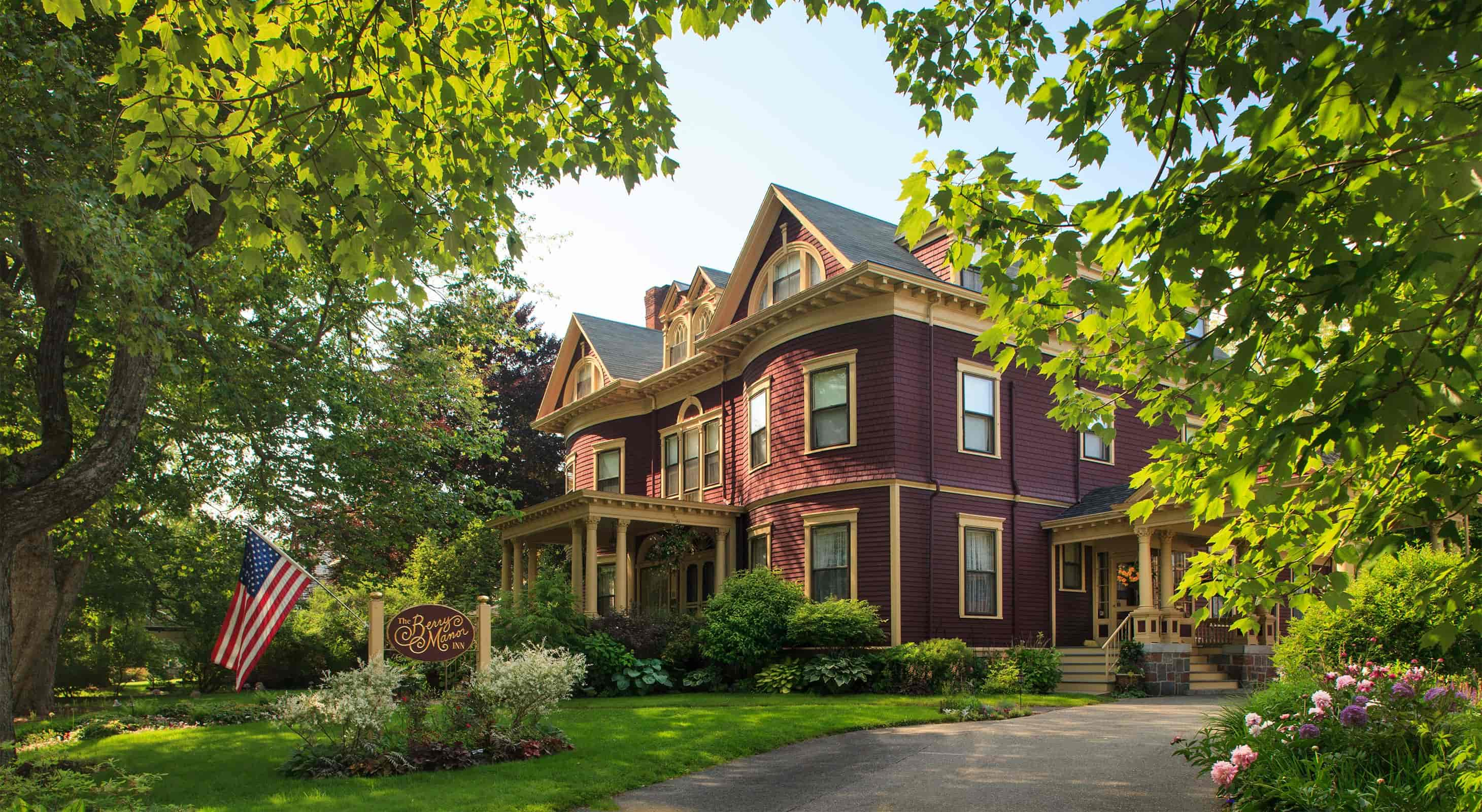 Exterior of Berry Manor Inn