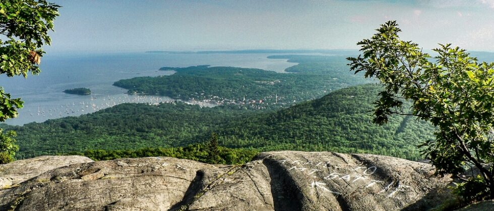 View at Camden Hills State Park, one of the best things to do in Camden, Maine this summer